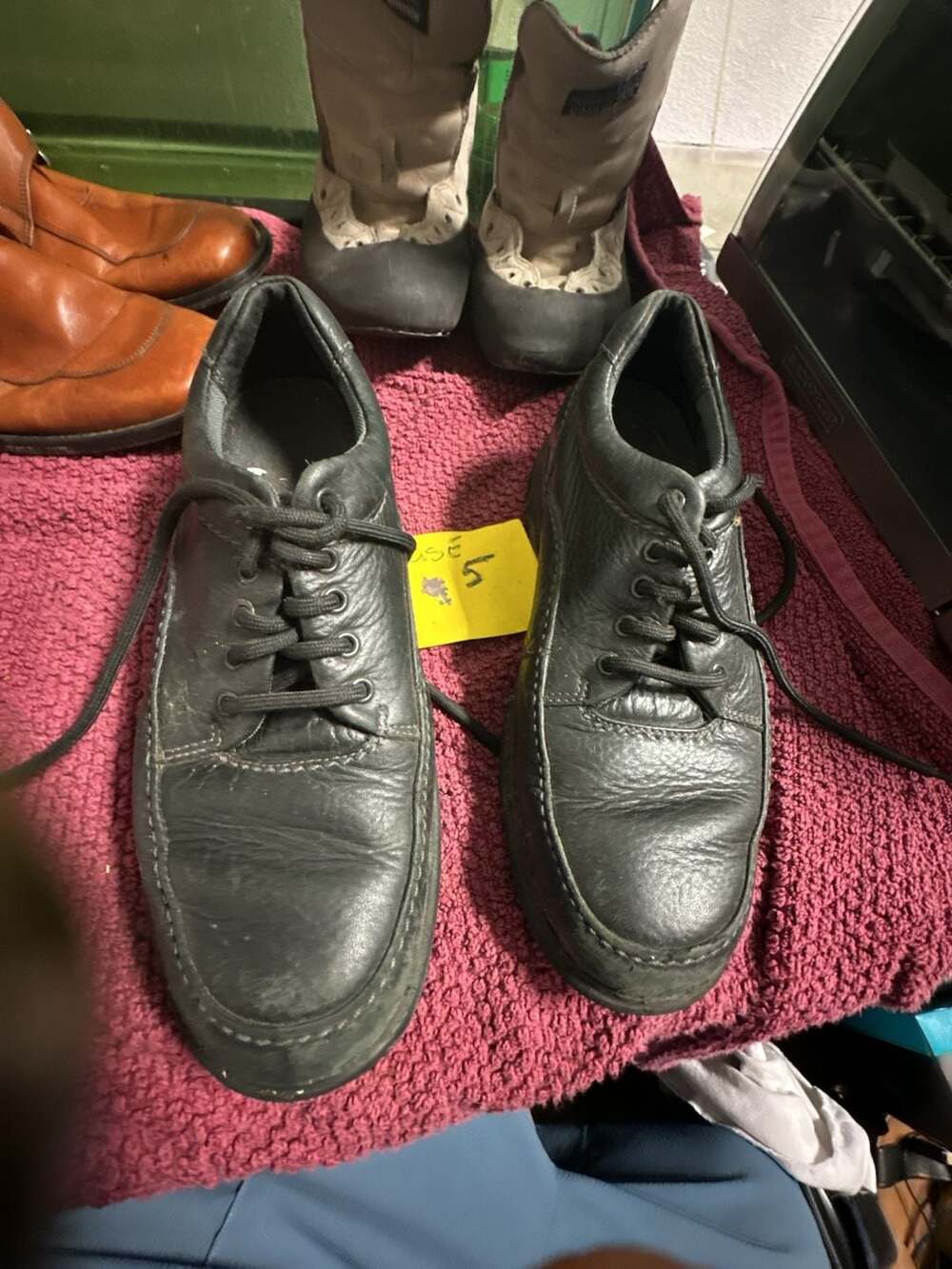 Rockport Men's Leather Moc Toe Oxford Shoes